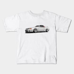 Nissan GT-R R-32 Godzilla Kids T-Shirt